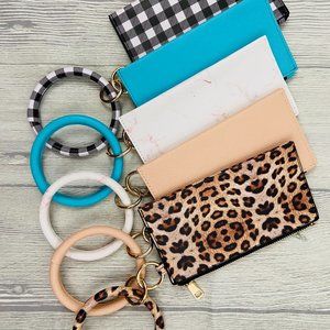 Mini Wristlet/Clutch and Ring Bangle
